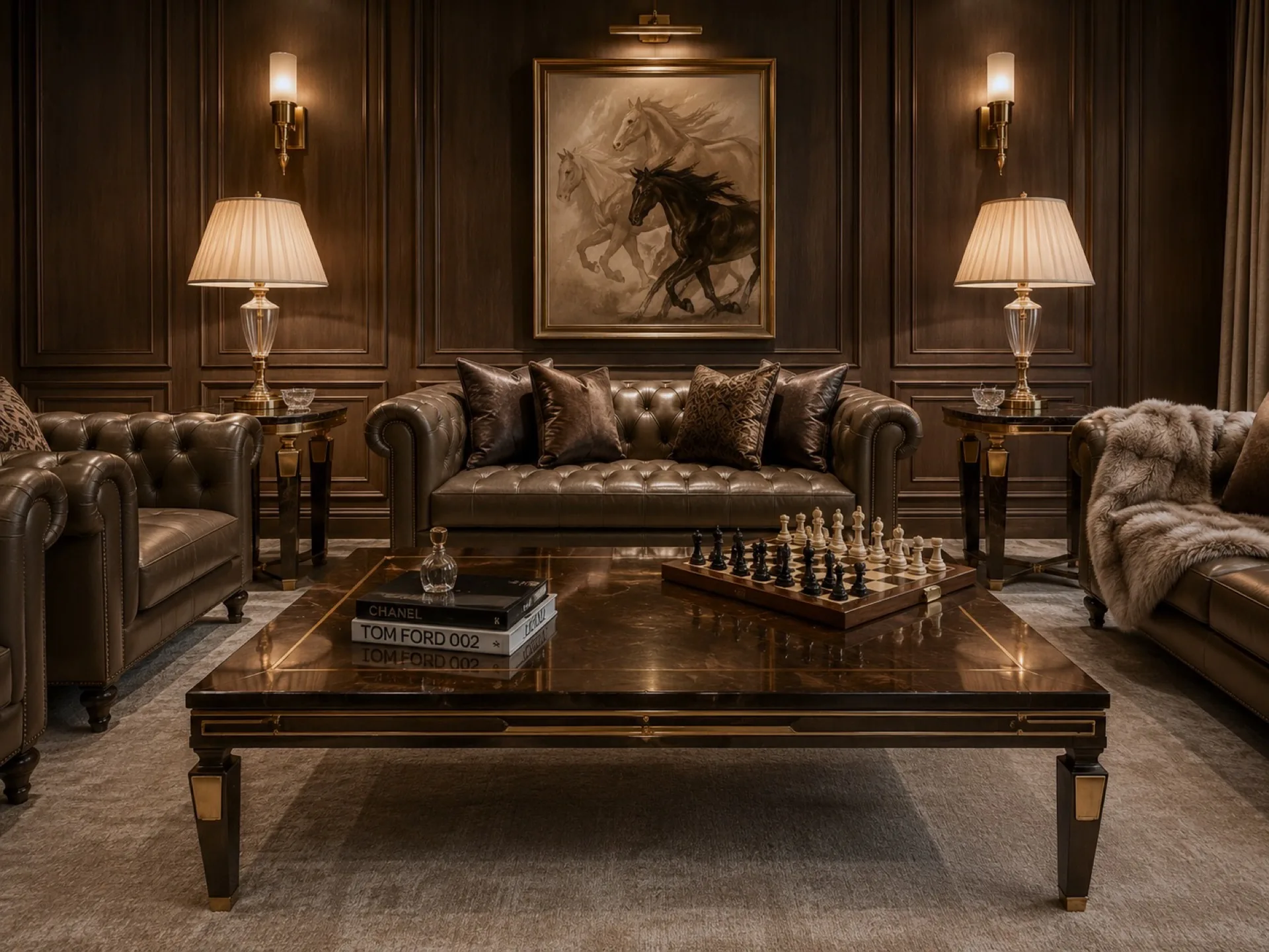 Villa Casa Blanca living space